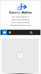 Mobile Screenshot of damranmakina.com